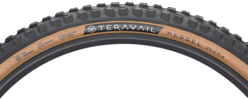 Load image into Gallery viewer, Teravail Kessel Tire - 29 x 2.5, Tubeless, Folding, Tan, Durable, Grip Plus Compound
