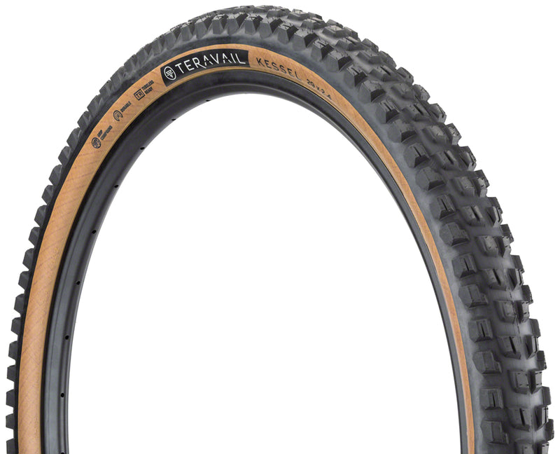 Load image into Gallery viewer, Teravail Kessel Tire - 29 x 2.5, Tubeless, Folding, Tan, Durable Plus, Grip Plus Compound
