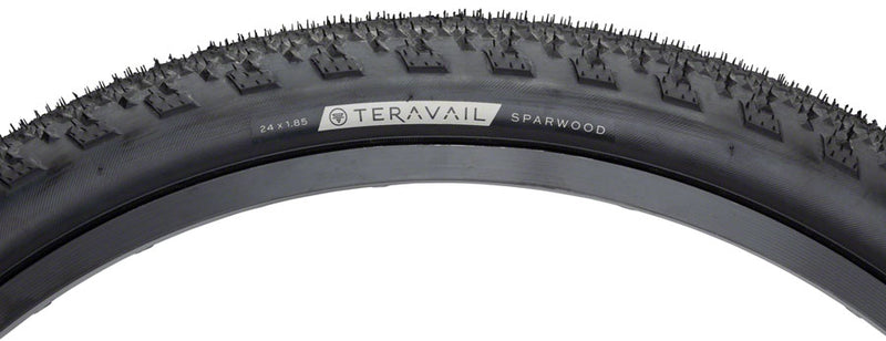 Load image into Gallery viewer, Teravail Sparwood Tire 24 x 1.85 Clincher Steel Black Reflective BMX
