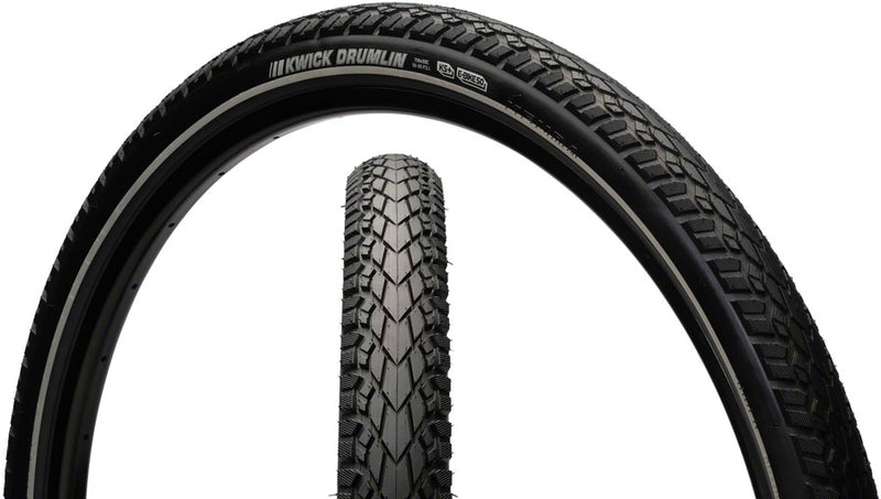 Load image into Gallery viewer, Kenda Kwick Drumlin Tires 26 x 2 Clincher Wire Black 60tpi KS Pack of 2
