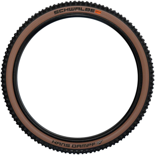 Schwalbe Hans Dampf Tire - 29 x 2.6 Tubeless Folding Black/Bronze Evolution Line