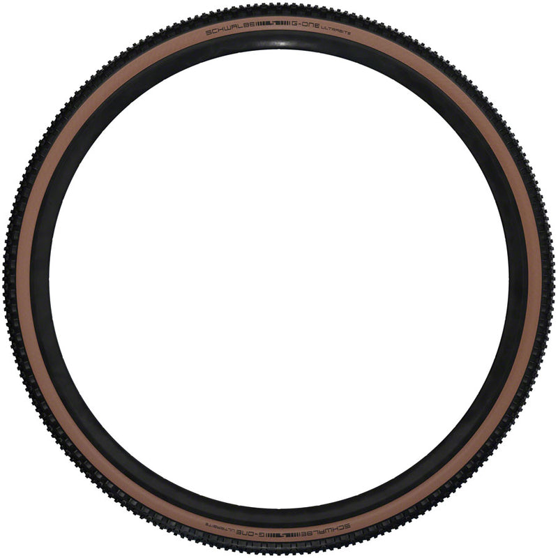 Load image into Gallery viewer, Schwalbe G-One Ultrabite Tire - 700 x 40, Tubeless, Folding, Black/Bronze, Performance Line, Race Guard, Addix
