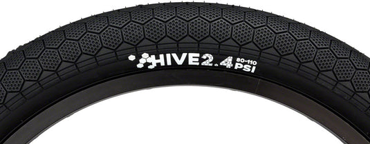 Stolen Hive Tire 20 x 2.4 Clincher Wire Black High Pressure BMX Bike