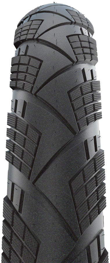 Load image into Gallery viewer, Schwalbe Marathon Efficiency Tire - 700 x 35, Clincher, Folding, Black/Reflective, Evolution Line, Super Race, V-Guard,
