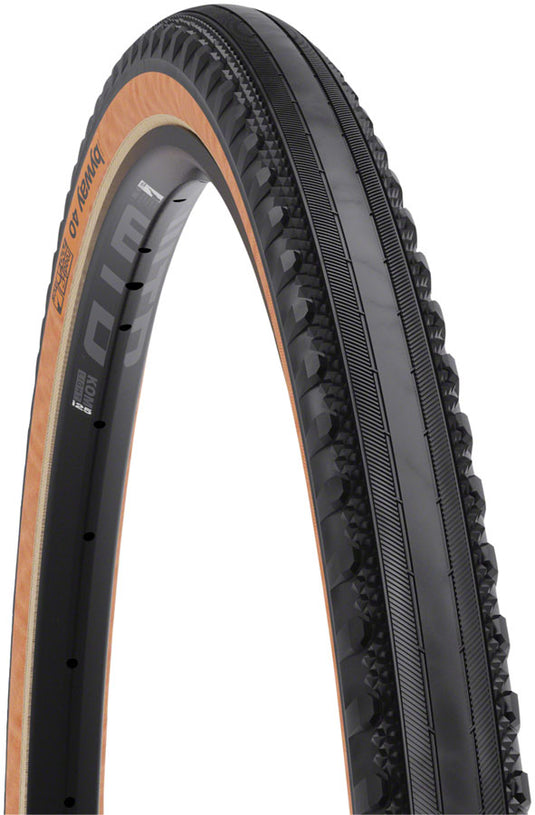 Pack of 2 WTB Byway Tire TCS Tubeless Dual Compound DNA Black/Tan 700 x 40