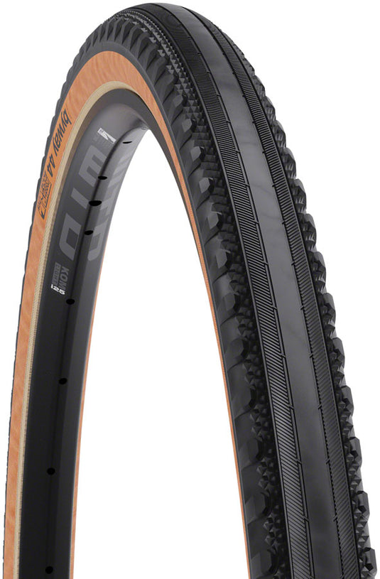 Pack of 2 WTB Byway Tire TCS Tubeless Dual Compound DNA Black/Tan 700 x 44