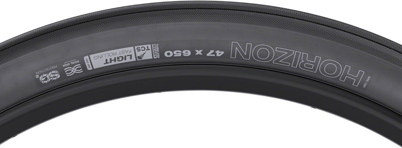 Load image into Gallery viewer, WTB Horizon Tire TCS Tubeless Folding Black Light Fast Rolling SG2 650 x 47
