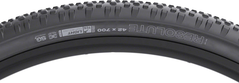 Load image into Gallery viewer, WTB Resolute Tire 700 x 42 TCS Tubeless Folding Black Light Fast Rolling SG2
