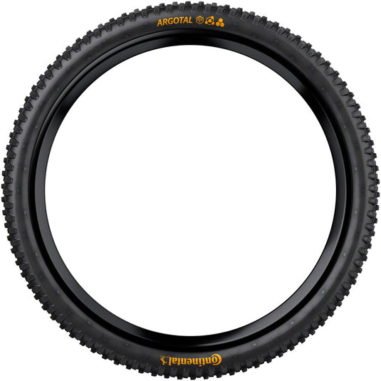 Continental Argotal Tire - 27.5 x 2.40, Tubeless, Folding, Black, Soft, Downhill Casing, E25