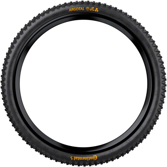 Continental Argotal Tire - 27.5 x 2.40, Tubeless, Folding, Black, Super Soft, Downhill Casing, E25