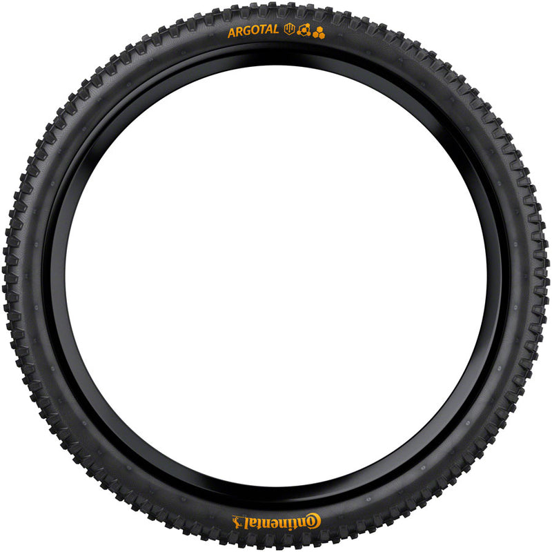 Load image into Gallery viewer, Continental Argotal Tire - 27.5 x 2.40, Tubeless, Folding, Black, SuperSoft, Enduro Casing, E25
