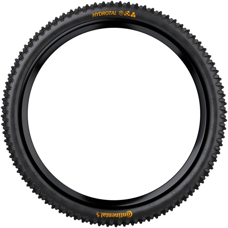 Load image into Gallery viewer, Continental Hydrotal Tire - 27.5 x 2.40, Tubeless, Folding, Black, SuperSoft, Downhill Casing, E25
