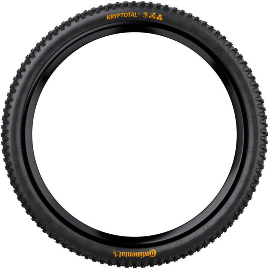 Continental Kryptotal Rear Tire - 27.5 x 2.40, Tubeless, Folding, Black, SuperSoft, Downhill Casing, E25