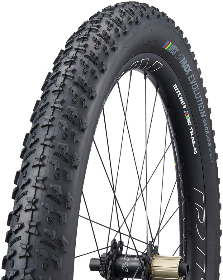 Load image into Gallery viewer, Ritchey WCS ZMax Evo Tire 27.5 x 2.8 Tubeless Folding Black 120tpi Dual Comp
