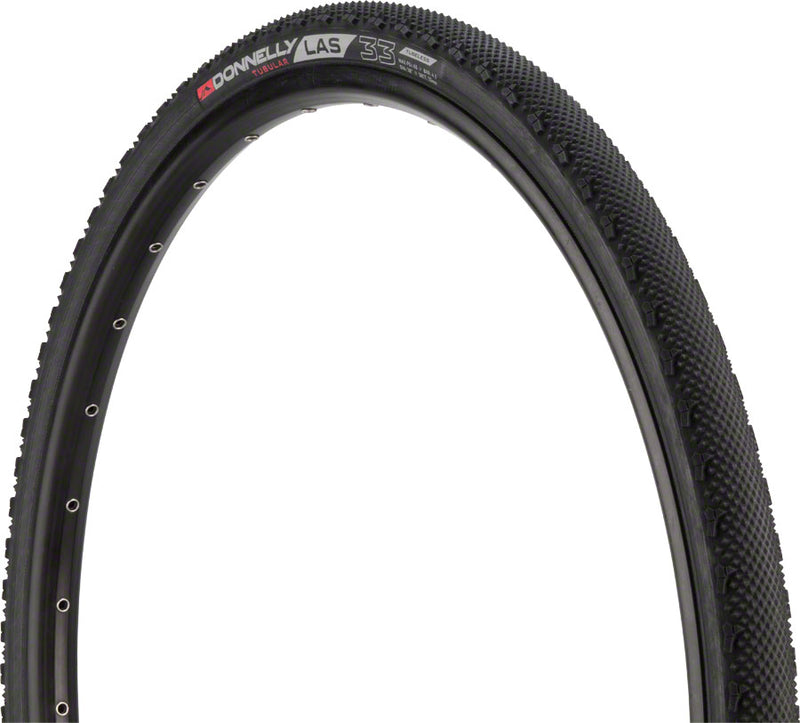 Load image into Gallery viewer, Donnelly Sports LAS Tire Tubeless Folding Black TPI 120 700 x 33 Cyclocross

