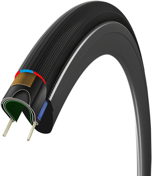 Vittoria Corsa N.EXT G2.0 Road Tire, 700x30C, Folding, Tubeless Ready, Black