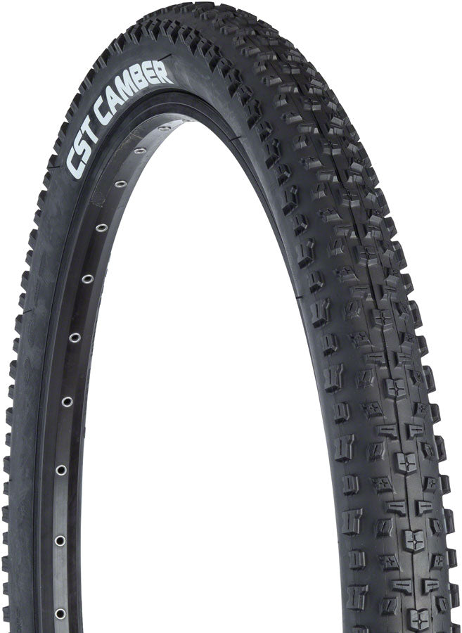 Load image into Gallery viewer, Pack of 2 CST Camber Tire 26 x 2.1 Clincher Wire Black 27tpi Mountain Bike
