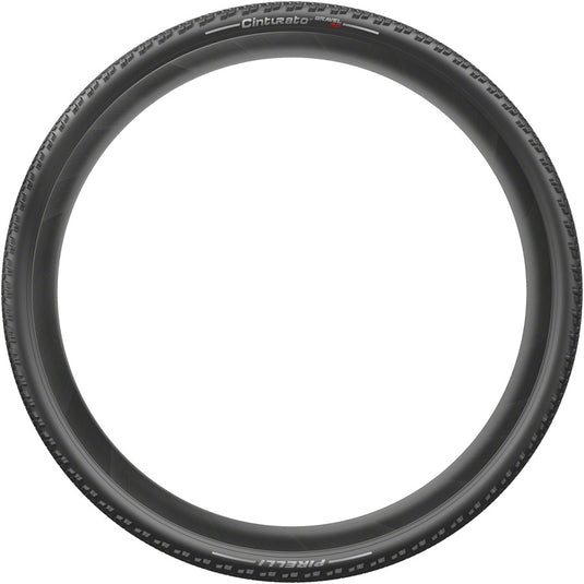 Pirelli Cinturato GRAVEL RC Gravel Tire, 700x40C, Folding, Tubeless Ready, SpeedGrip, TechWALL+, 127TPI, Black