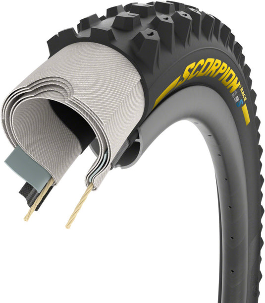 Pirelli Scorpion Race Enduro S Tire - 29 x 2.5, Tubeless, Folding, Yellow Label Team Edition, DualWALL, SmartEVO DH