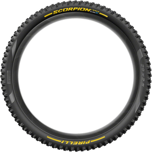 Pack of 2 Pirelli Scorpion Race DH S Tire - 29 x 2.5, Clincher, Wire, Yellow Label, DualWALL+, SmartEVO DH