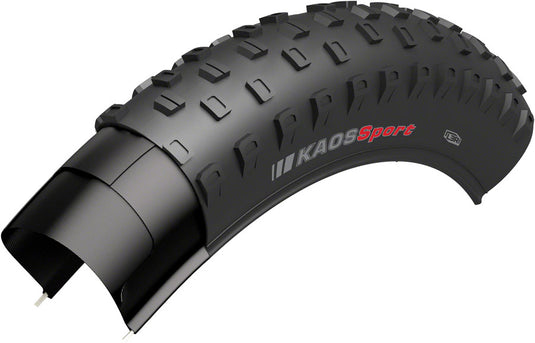 Pack of 2 Kenda Kaos Sport Tire 20 x 2.8 Clincher Wire Black 35tpi