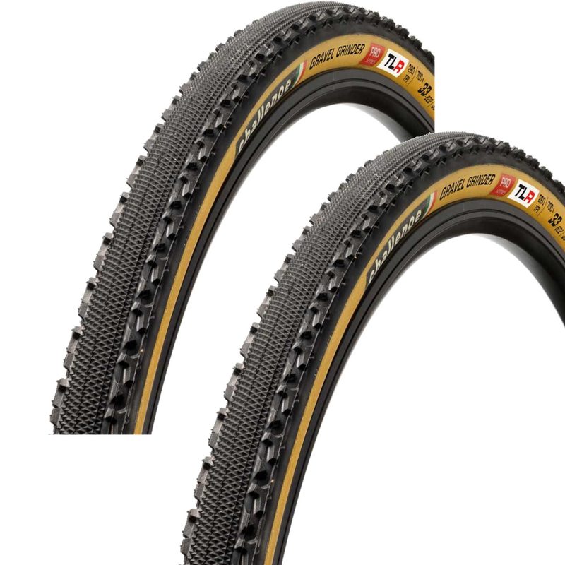 Load image into Gallery viewer, Challenge-Gravel-Grinder-Tire-700c-33-Folding-TR4118PO2-Folding-Tires
