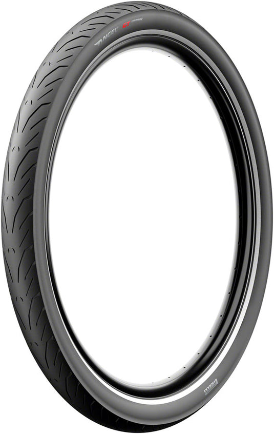 Pack of 2 Pirelli Angel GT Urban Tire - 700 x 62, Clincher, Wire, Black, Reflective