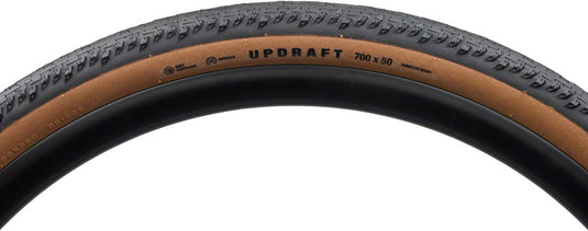 Teravail Updraft Tire - 700 x 50, Tubeless, Folding, Tan, Durable, Fast Compound