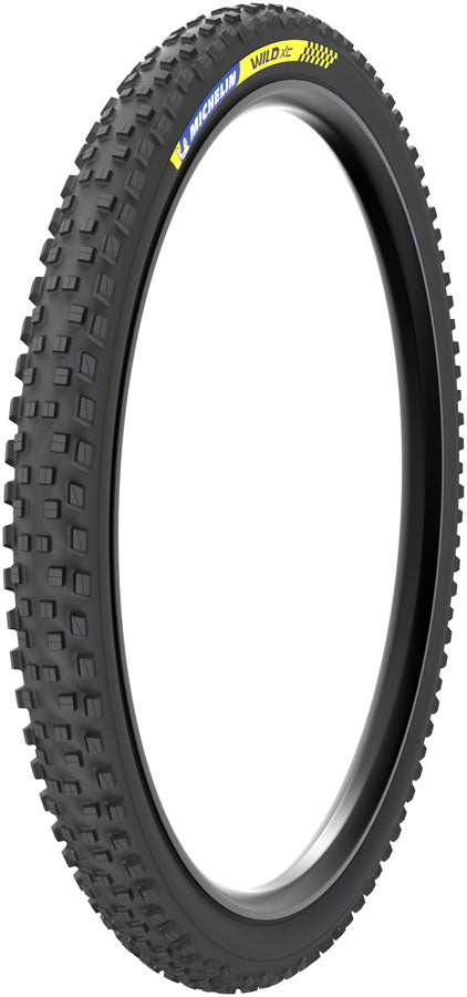 Michelin Wild XC Racing Mountain Tire, 29''x2.25, Folding, Tubeless Ready, GUM-X, Cross Shield2, 2x150TPI, Black