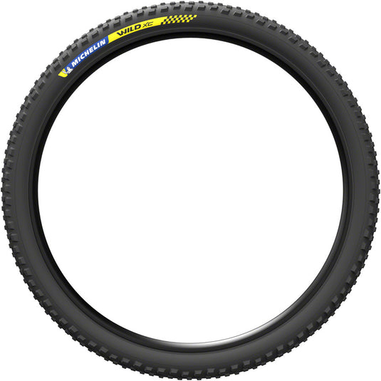 Michelin Wild XC Racing Mountain Tire, 29''x2.25, Folding, Tubeless Ready, GUM-X, Cross Shield2, 2x150TPI, Black