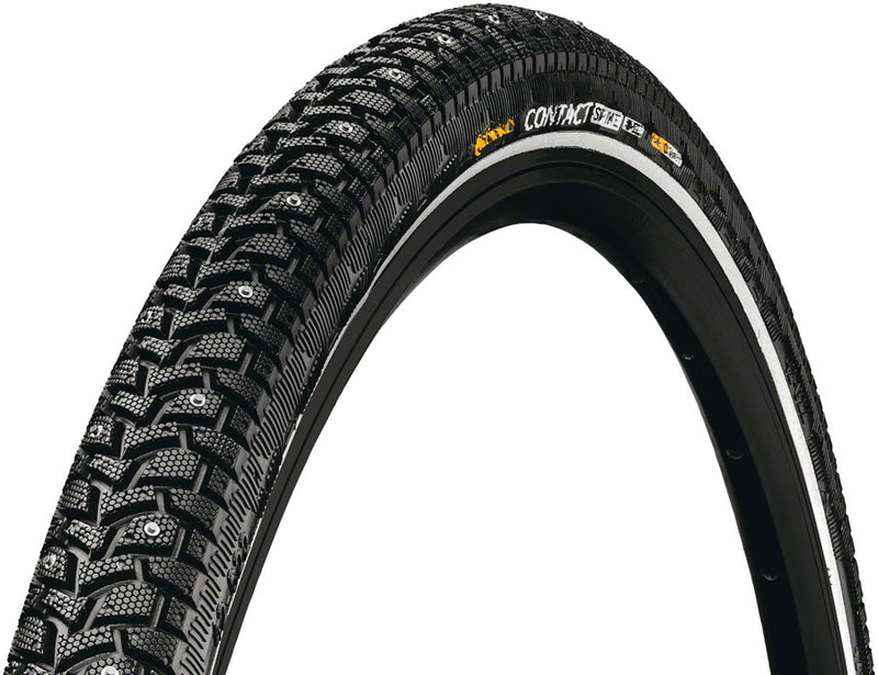Load image into Gallery viewer, Continental-Contact-Spike-Tire-700c-35---28-Wire_TIRE10413
