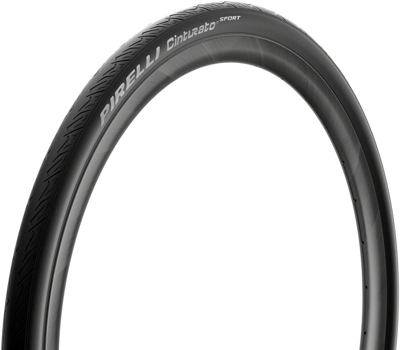 Load image into Gallery viewer, Pirelli Cinturato Sport Tire - 700 x 35, Clincher, Wire, Black, TechWall+

