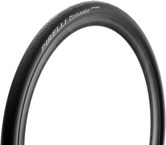 Pack of 2 Pirelli Cinturato Sport Tire - 700 x 32, Clincher, Wire, Black, TechWall+