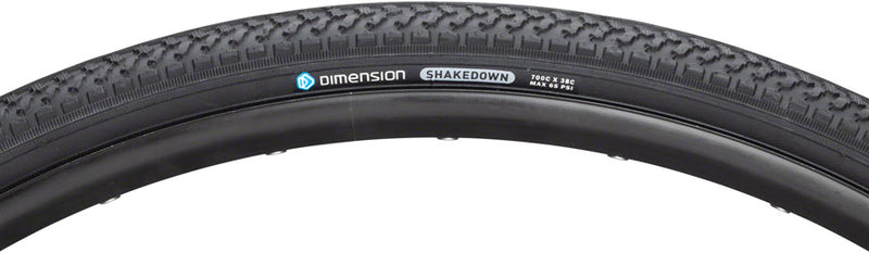 Load image into Gallery viewer, MSW Shakedown Tire 700 x 35 Wirebead Black Reflective Road Bike Touring Hybrid

