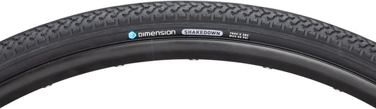 MSW Shakedown Tire 700 x 35 Wirebead Black Reflective Road Bike Touring Hybrid