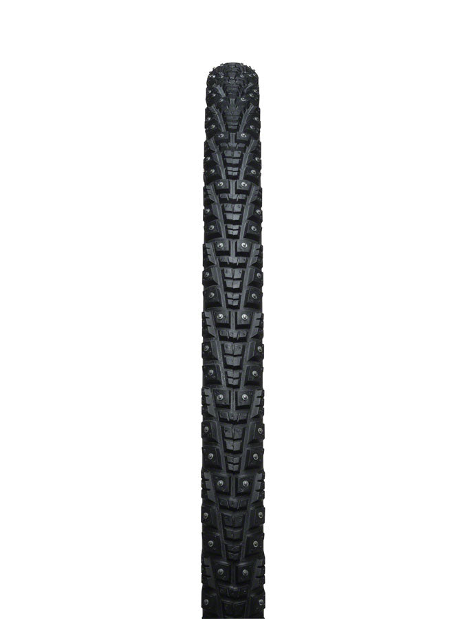 Load image into Gallery viewer, 45NRTH Gravdal Tire 700 x 38 Clincher Steel Black 33tpi 252 Carbide Steel Studs

