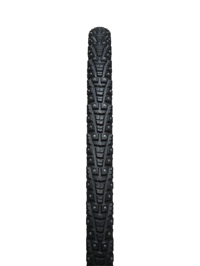 Load image into Gallery viewer, Pack of 2 45NRTH Gravdal Tire 700 x 38 Clincher Steel Black 33tpi 252 Carbide Steel Studs
