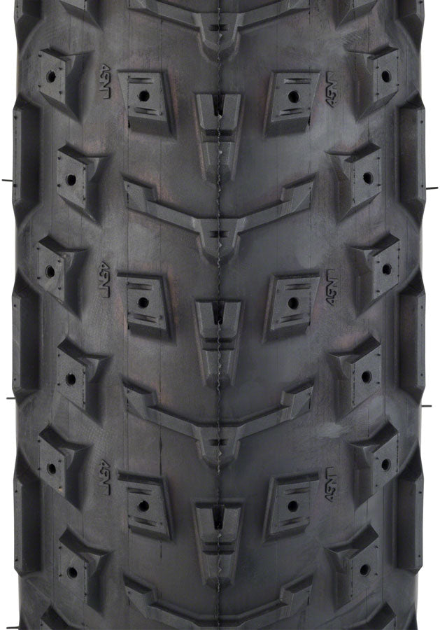 Load image into Gallery viewer, 45NRTH Dillinger 5 Tire 26 x 4.6 Tubeless Folding Black 120tpi Studdable
