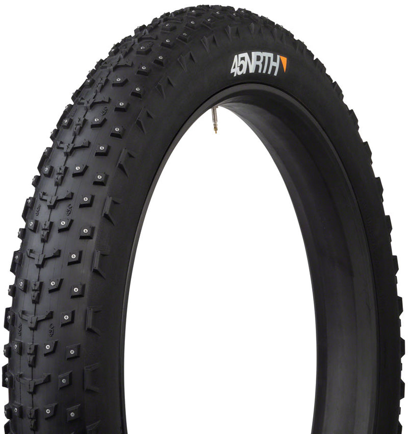 Load image into Gallery viewer, 45NRTH Dillinger 4 Tire 27.5x4 Tubeless Blk 120tpi 252 Concave Carbide alloy
