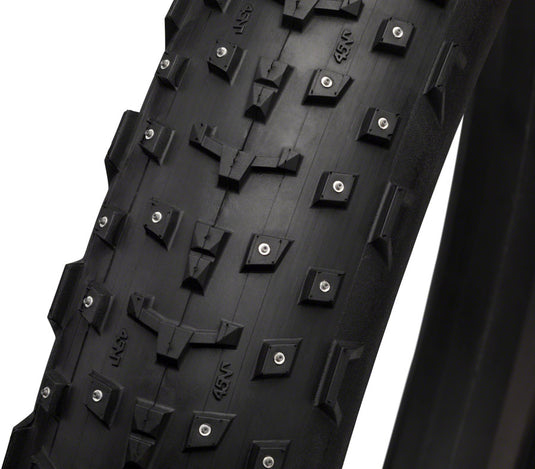 45NRTH Dillinger 4 Tire 27.5x4 Tubeless Blk 120tpi 252 Concave Carbide alloy