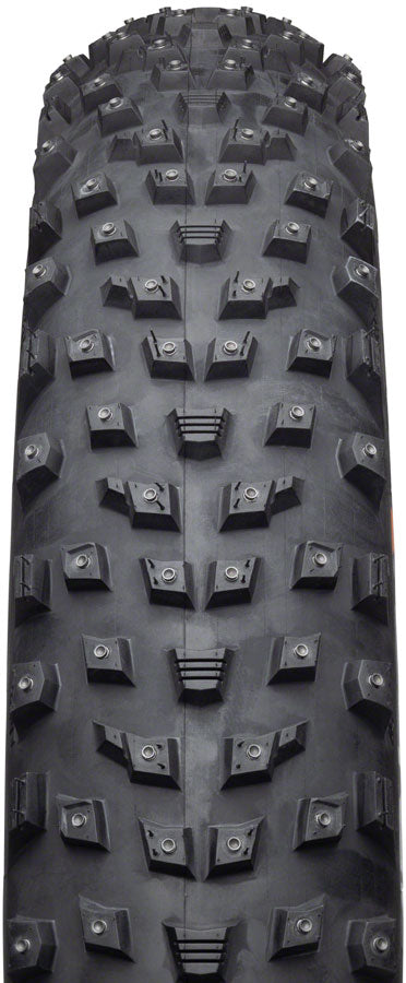 Load image into Gallery viewer, 45NRTH Wrathlorde Tire 26x4.2 Tubeless Folding Blk 120tpi 300 XL Concave Carbide
