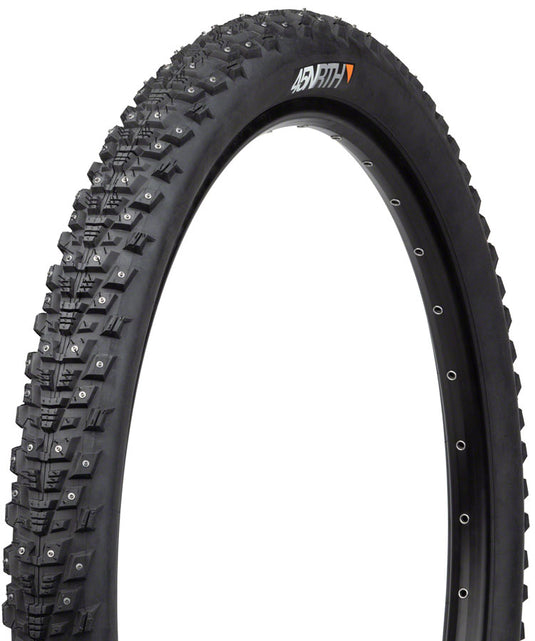 Pack of 2 45NRTH Kahva Tire 27.5 x 2.1 Clincher Steel Black 33tpi 240 Carbide Steel Studs