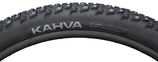 45NRTH Kahva Tire 29 x 2.25 Clincher Steel Black 33tpi 252 Carbide Steel Studs