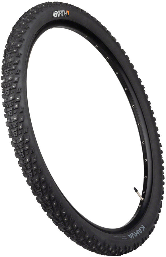Load image into Gallery viewer, 45NRTH Kahva Tire 29 x 2.25 Clincher Steel Black 33tpi 252 Carbide Steel Studs
