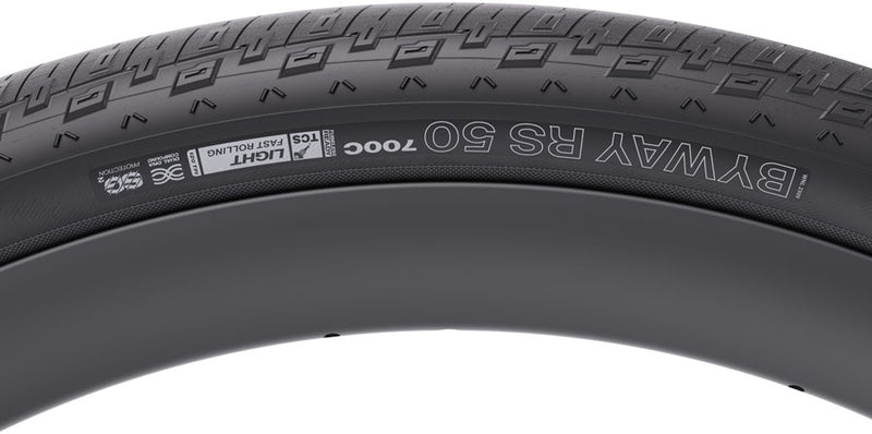 Load image into Gallery viewer, WTB Byway RS 50 Tire - 700 x 50, TCS Tubeless, Folding, Black, Light/Fast Rolling, Dual DNA, SG2
