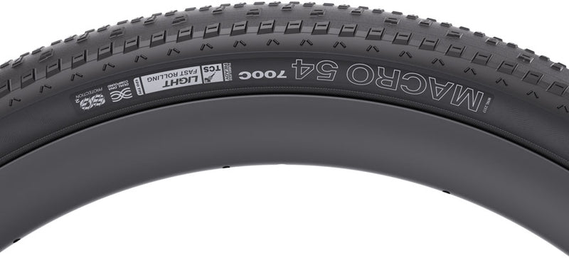 Load image into Gallery viewer, WTB Macro 54 Tire - 700 x 54, TCS Tubeless, Folding, Black, Light/Fast Rolling, Dual DNA, SG2
