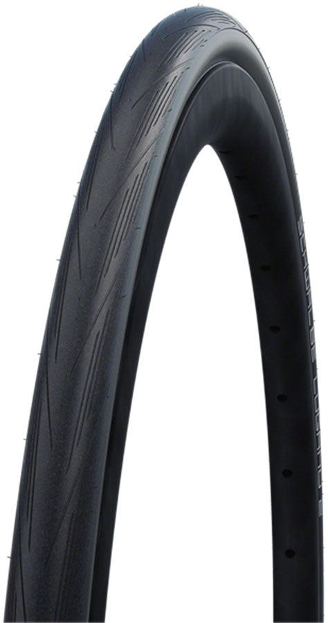 Pack of 2 Schwalbe Lugano II Tire 700 x 28 Clincher Wire Black Active Line