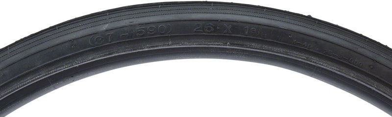 Load image into Gallery viewer, Kenda Street K40 Tire 26 x 13/8 PSI 55 TPI 22 Clincher Wire Black Road Bike
