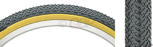 Pack of 2 Kenda Street K55 Tire 20 x 1.75 Clincher Wire Black/Tan 22tpi