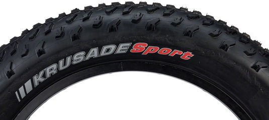 Kenda Krusade Tire 20 x 4 Clincher Wire Black 60tpi Reflective BMX Mountain Bike